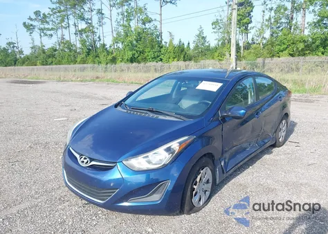 2016 Hyundai Elantra Se z USA, uszkodzony, nr VIN 5NPDH4AEXGH732743